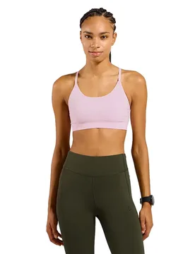 Soutien-gorge De Sport Seamless Low Hyper Pink / Grey Melange L - Odlo - FashionsVida