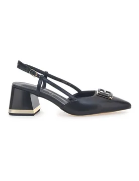 Décolleté Slingback Nere 8604 39 - Laura Biagiotti - FashionsVida
