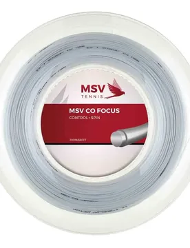 Co Focus 200 M Tennis Reel String White 1.23 mm - Msv Tennis - FashionsVida