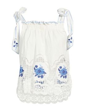 Farm Rio Top Mujer Blanco M Mujer