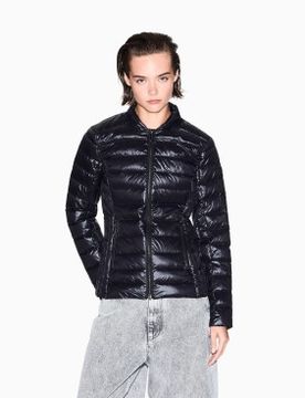 Para mujer. XW001920AF18757UC001 Chaqueta Brillante (S), Casual, Poliamida