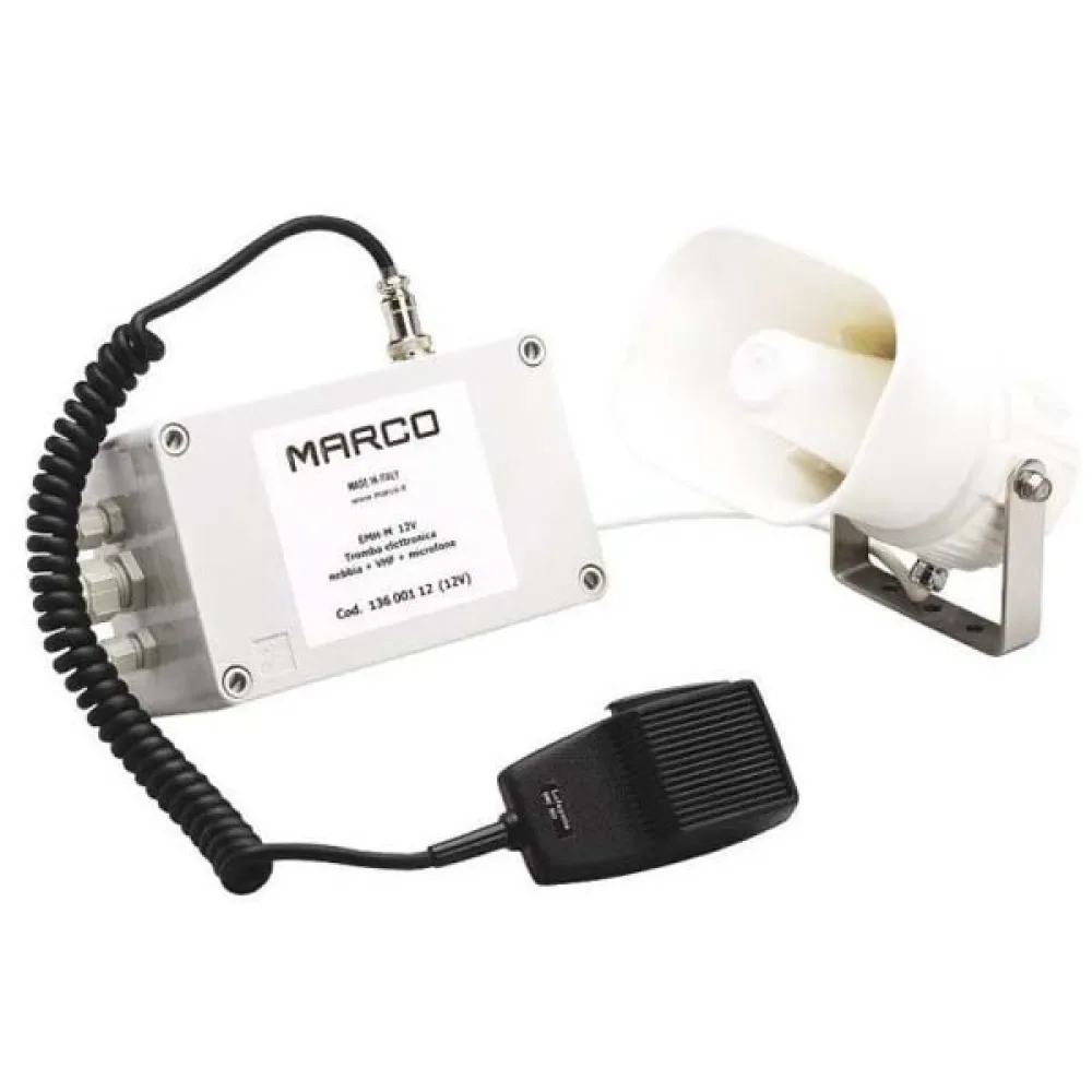 Horn 1.5a 12v White One Size unisex - Marco - FashionsVida