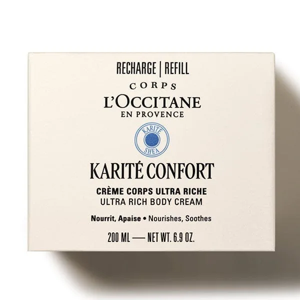 Recarga KaritÃ© Confort CrÃ¨me Corps Ultra Riche - L'Occitane - FashionsVida
