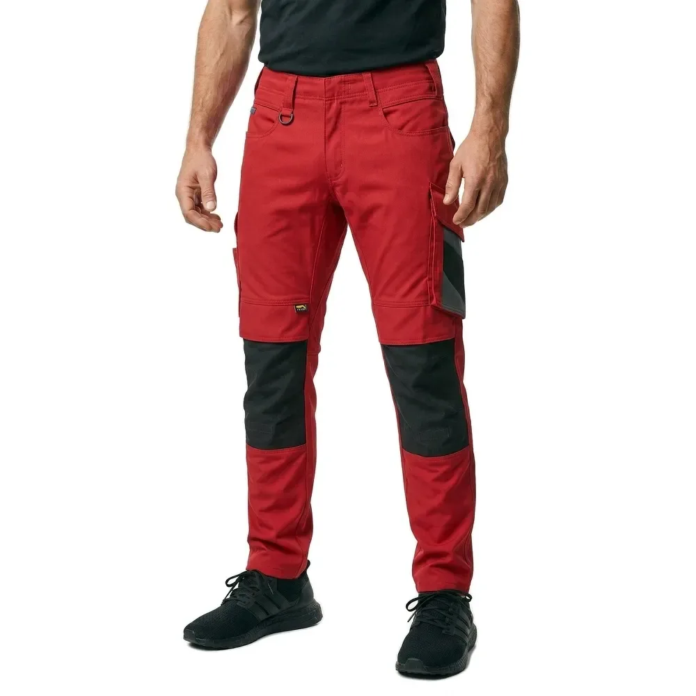 Pantalon De Travail Unique 12679 Red / Black 45 - MASCOT - FashionsVida