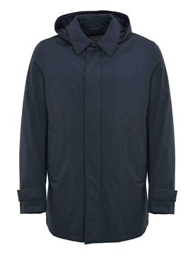 Long Parka in 2 strati Windstopper