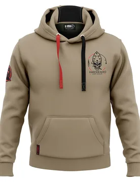 Hardheaded Hoodie Brown 2XL Men - Hotspot Design - FashionsVida