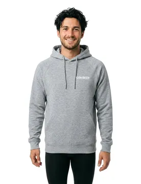 Felpa Con Cappuccio Cozy Support Grey