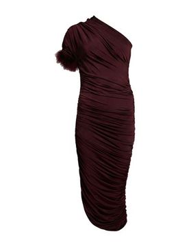 Maxi-Kleid Damen Bordeaux 32 Damen