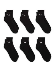 Pack Everyday Cushioned Ankle Socks Black female