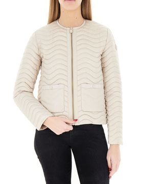 Piumino girocollo BEIGE 4