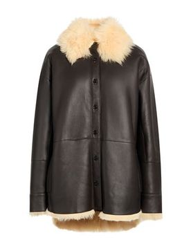 Shearling- & Kunstfell Damen Dunkelbraun 32,34 Damen