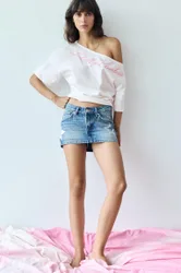Clueless Asymmetric T-Shirt (Size: )
