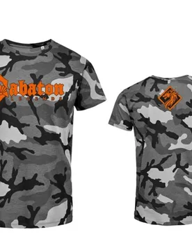 T-Shirt - Legends - S - für Männer - Größe S - graucamo - Lizenziertes Merchandise! - Männer - male - Sabaton - FashionsVida