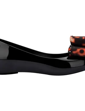 Ballerines Ultragirl Classic Bow Black/Tortoiseshell EU 38 - Melissa - FashionsVida