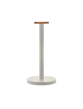 Soporte para rollos Mattina 33cm Gris cálido/Bambú gris claro - Alessi - FashionsVida