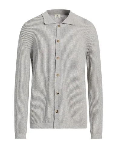 Strickjacke Herren Hellgrau 54 Herren - LUIGI BORRELLI NAPOLI - FashionsVida