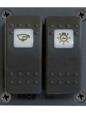Waterproof Panel Switch Grey One Size unisex - pros - FashionsVida