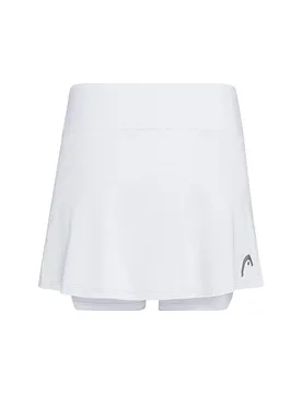 Falda de tenis para mujer Club Basic blanco XS - Head - FashionsVida
