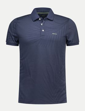 Poloshirt mit Logo Blau XXL