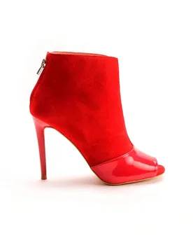 Bottines Flfnt1 Red EU 39 - Guess - FashionsVida