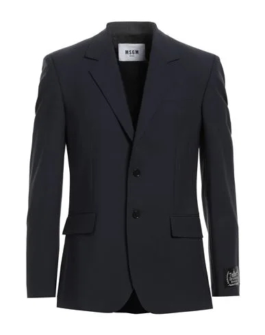 Blazer Herren Nachtblau 46 Herren - Msgm - FashionsVida