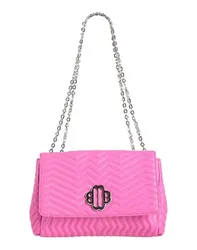 Bolso de asas largas Mujer Fucsia -- Mujer