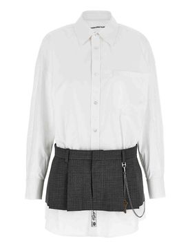 Abito per camicia pre-stile W a catena
