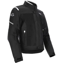Giacca Moto 3 Strati CE ON ROAD RUBY Nero Bianco taglia XL
