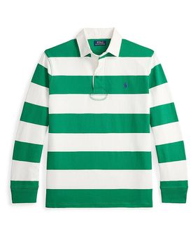 POLO Rugby Shirt grün XL herren