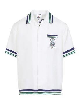 Camicia M/E con stemma dell'hotel
