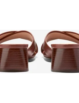 Sandalias de tacón de mujer cruzadas confeccionadas en piel - Cole Haan - FashionsVida