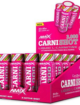Carnishot 3000 20x60 ml complementos nutricionales (UNICA)