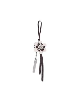 Colgante para bolso - Llavero DAISY CHARM rojo oscuro - LES VISIONNAIRES - FashionsVida