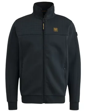 Zip jacket spacer look sweat male
