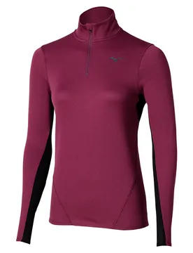Maglietta A Manica Larga Con Mezza Cerniera Tech Thermal Charge Dark purple S