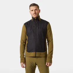 Men's Versalite Hybrid Fleece Jacket Brown 2XL - Sepia Brown - Male