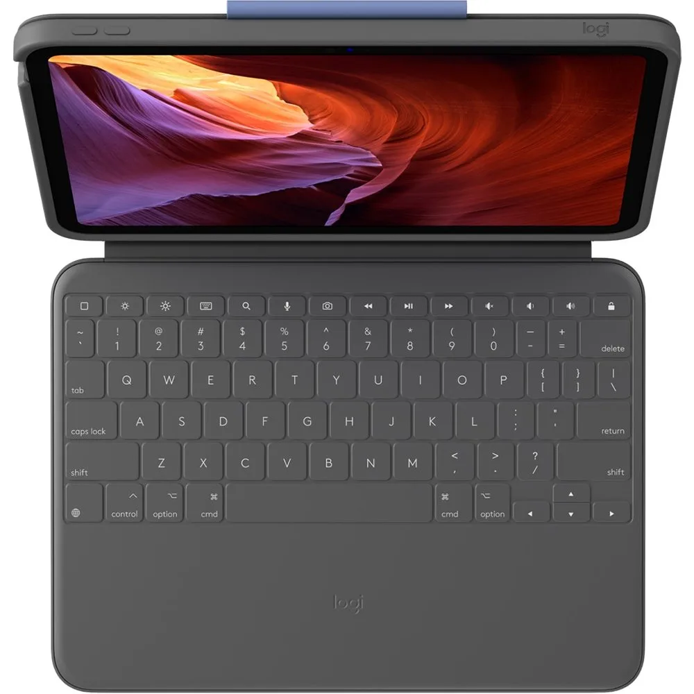 Funda con teclado Rugged Folio para iPad de 10ª Gen - A16 - Logitech - FashionsVida