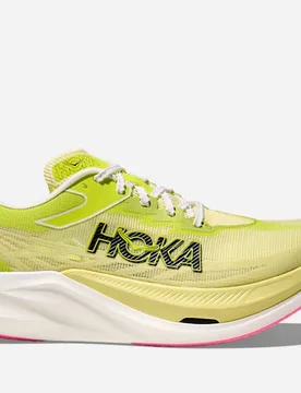 Rocket X 3 Race Shoes in Sunlight/Neon Citrus, Size 9.5 - HOKA - FashionsVida