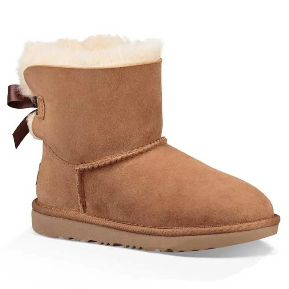 Australia Stivali Mini Bailey Bow Ii Chestnut EU 36 - Ugg - FashionsVida
