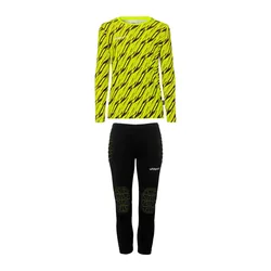 Torwart-Set mit langen Ärmeln für Kinder Progressive - Jaune - male - Size: 10/12 ans