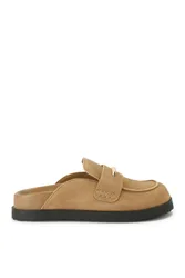 Women's 'Tobin Mid Brown' Suede Flats in Brown Size: 4 - Brown - Size: 4