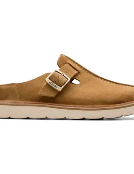 Shoes Zoccoli Solsbury Dark Sand Suede EU 40 - Clarks - FashionsVida
