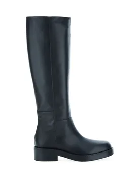 Stivali in pelle NERO 38 - LAURA BELLARIVA - FashionsVida