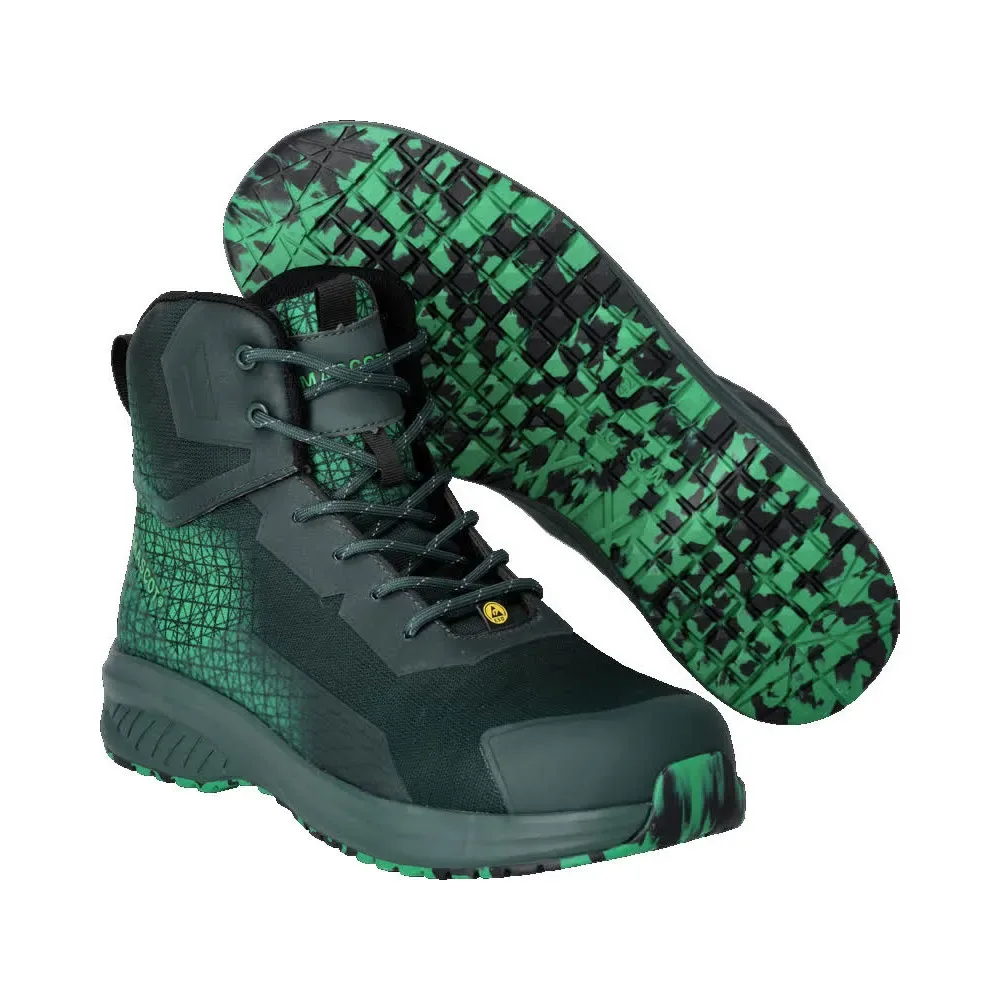 Chaussures De Sécurité Larges Green / Green Forest EU 43 - MASCOT - FashionsVida
