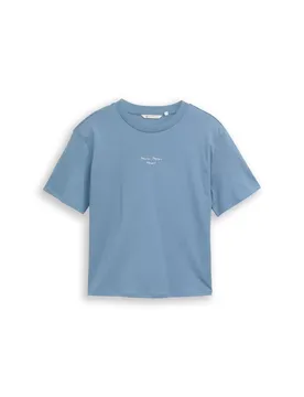 XS boxy T-shirt with embro female