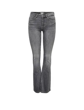 Jeans de corte acampanado ONLBLUSH gris S/L30 - Only - FashionsVida