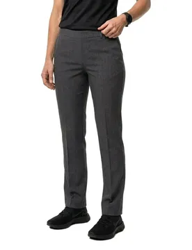 Pantaloni Lisa Straight Fit Medium Grey Melange 38