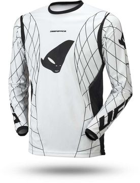 Maglia Moto Cross Enduro Deep Space Bianco taglia L