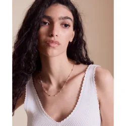 Jersey de mujer tirantes canalé