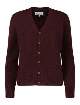 Cardigan in Misto Lana